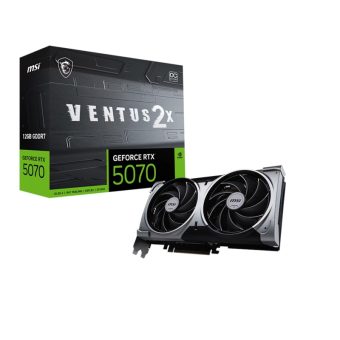 MSI GeForce RTX 5070 Ventus 2X OC 12GB GDDR7 Black V532-003R