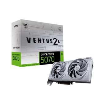 MSI GeForce RTX 5070 Ventus 2X OC 12GB GDDR7 White V532-004R