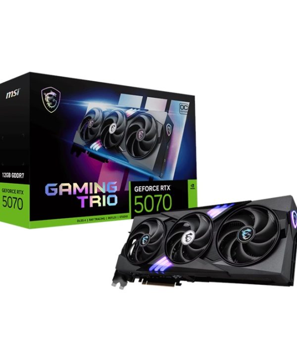 MSI GeForce RTX 5070 Gaming Trio OC 12GB GDDR7 Black V532-019R