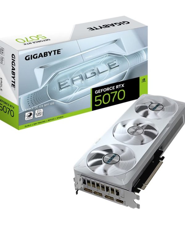 Gigabyte GeForce RTX 5070 Eagle OC ICE 12GB GDDR7 White GV-N5070EAGLEOC ICE-12GD