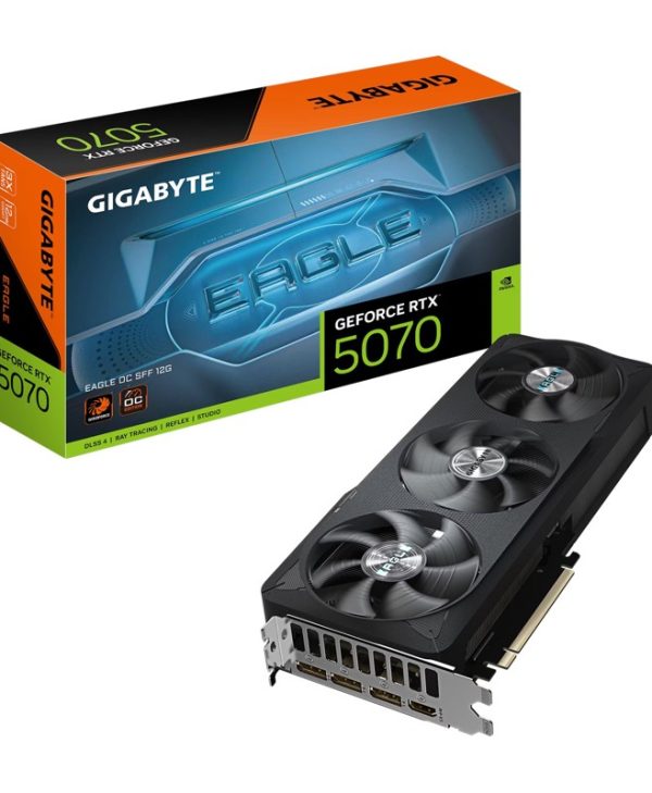 Gigabyte GeForce RTX 5070 EAGLE OC 12GB GDDR7 Black GV-N5070EAGLE OC-12GD