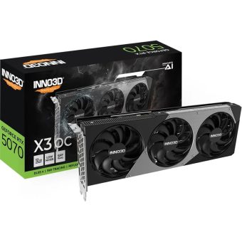 Inno3D GeForce RTX 5070 X3 OC 12GB GDDR7 Black N50703-12D7X-195064L