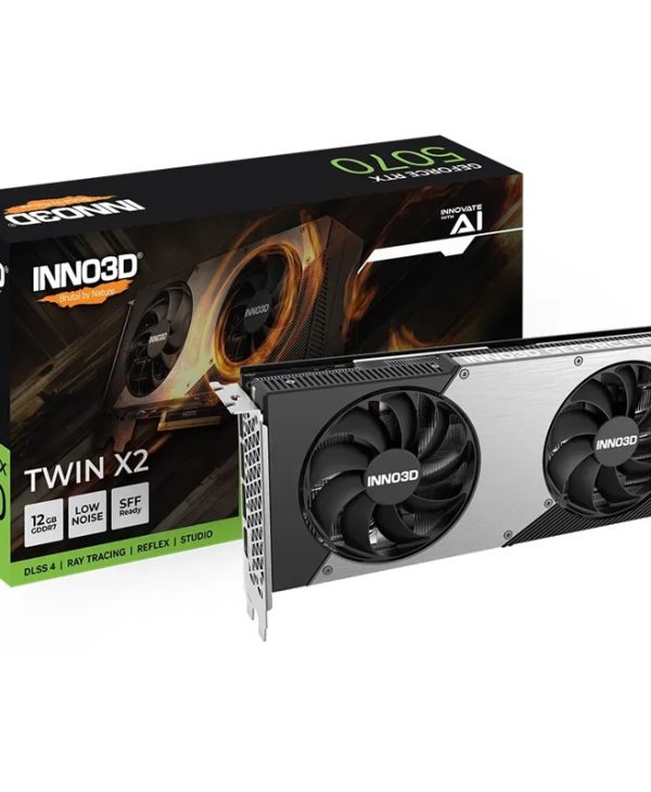 Inno3D GeForce RTX 5070 Twin X2 12GB GDDR7 Black N50702-12D7-195064N
