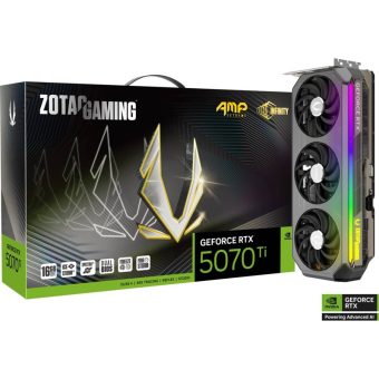 Zotac GeForce RTX 5070 Ti AMP Extreme Infinity 16GB GDDR7 Black ZT-B50710B-10P