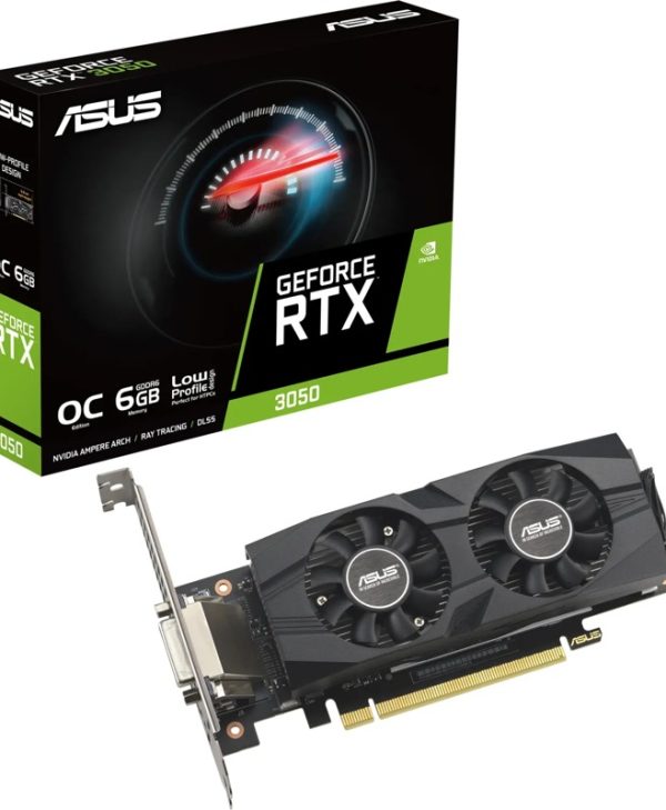 Asus GeForce RTX 3050 OC LP 6GB GDDR6 RTX3050-O6G-LP-BRK