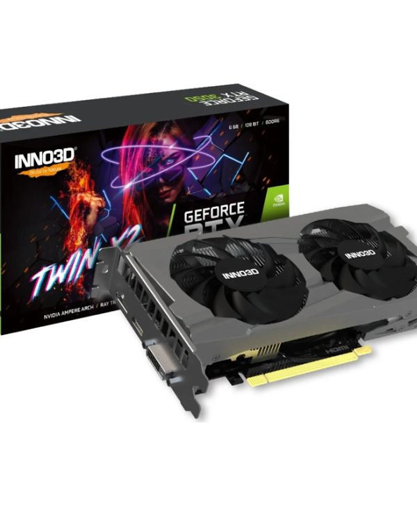 Inno3D GeForce RTX 3050 Twin X2 6GB GDDR6 N30502-06D6-1711VA60