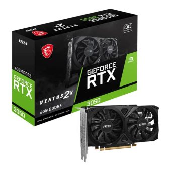 MSI GeForce RTX 3050 Ventus 2x E OC 6GB GDDR6 V812-055R