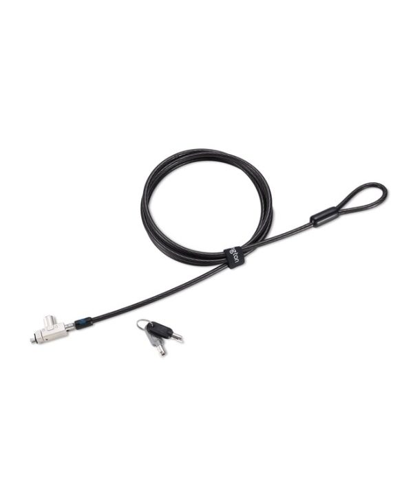 Kensington Slim N17 2.0 Laptop Lock for Wedge-shaped Slots Black K60508WW