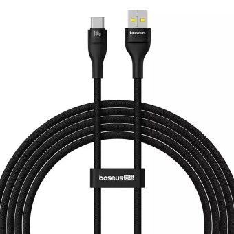 Baseus Charging Cable Flash 2 USB Type-A/USB Type-C 100W 2m Black P10311804111-01