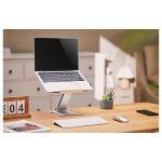 Gembird  Laptop Riser Stand 15.6" Silver NBS-D1-03 - Image 2