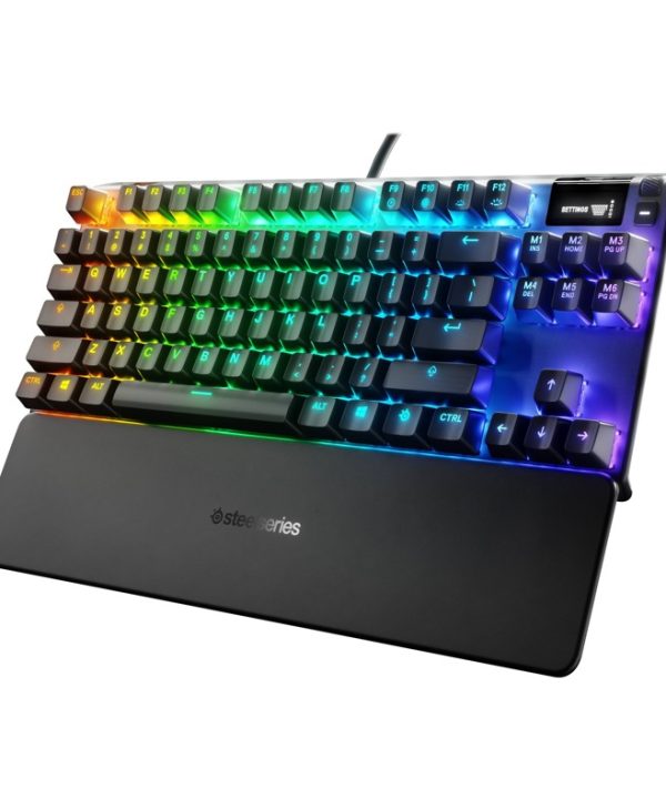 SteelSeries Gaming Keyboard Apex Pro TKL (2023)  RGB LED Light US Black Wireless 64865