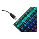 SteelSeries Gaming Keyboard Apex Pro TKL (2023)  RGB LED Light US Black Wireless 64865 - Image 4