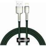 Baseus Cable Braided USB Type-A Male/ USB Type-C Male Green 1 m CALJK-A06