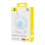 Baseus Cable Free2Pull Retractable USB Type-C/ Type-C USB 60 W 1 m Light Blue P10364500311-01 - Image 2