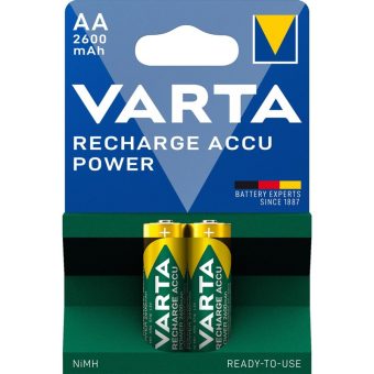 Varta HR6 Recharge Ready To Use AA Ni-MH 2600mAh 2pcs 05716-101-402