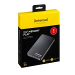 Intenso  2TB Memory Play 2.5" External SSD USB 3.2 Gen1 Black 6021480 - Image 3