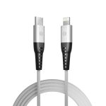 S-link 3 A Fast Charging Type-C To Lightning 1 m Silver 39647/STM55PD