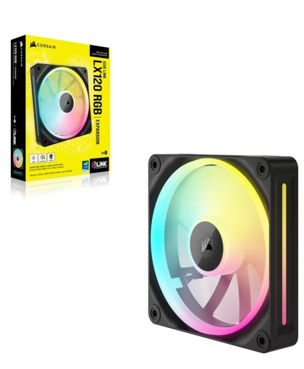 Corsair LX Series LX120 12cm Fan iCue Link Black CO-9051025-WW
