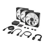 Corsair LX Series LX120 12cm Fan iCue Link Black Triple Pack CO-9051026-WW - Image 14