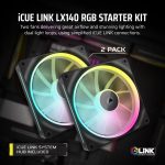 Corsair LX Series LX140 14cm Fan iCue Link Black Dual Pack CO-9051028-WW - Image 12
