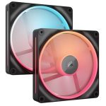 Corsair LX Series LX140-R 14cm Fan iCue Link Reverse Edition Black Dual Pack CO-9051052-WW - Image 2