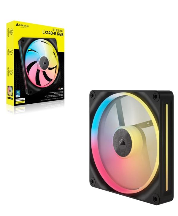 Corsair LX Series LX140-R 14cm Fan iCue Link Reverse Edition Black CO-9051051-WW