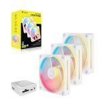 Corsair LX Series LX120-R 12cm Fan iCue Link Reverse Edition White Triple Pack CO-9051054-WW