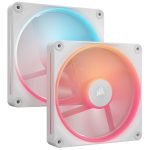 Corsair LX Series LX140-R 14cm Fan iCue Link Reverse Edition White Dual Pack CO-9051056-WW - Image 2