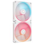 Corsair LX Series LX140-R 14cm Fan iCue Link Reverse Edition White Dual Pack CO-9051056-WW - Image 11