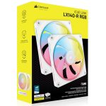 Corsair LX Series LX140-R 14cm Fan iCue Link Reverse Edition White Dual Pack CO-9051056-WW - Image 17