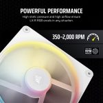 Corsair LX Series LX140-R 14cm Fan iCue Link Reverse Edition White CO-9051055-WW - Image 12