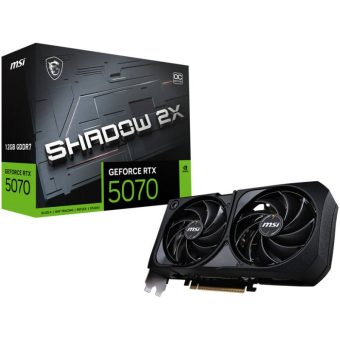 MSI GeForce RTX 5070 Shadow 2X OC 12GB GDDR7 Black V532-005R