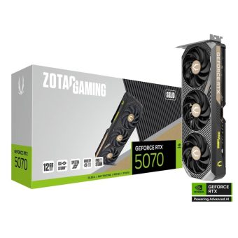 Zotac GeForce RTX 5070 Solid 12GB GDDR7 Black ZT-B50700D-10P
