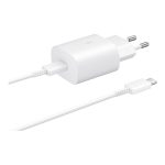 Samsung Fast Charge Wall Charger USB Type-C 25 W White (Bulk) EP-TA800XWEGWW - Image 3