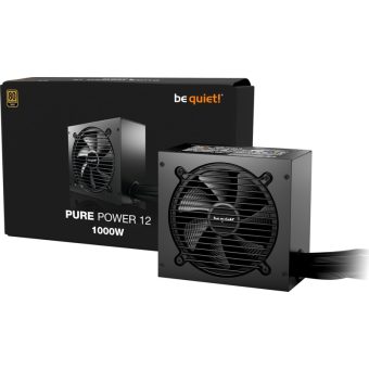 Be Quiet! Pure Power 12 1000W 12cm Fan Non-Modular 80+ Gold PCIe 5.1 Black BP005EU