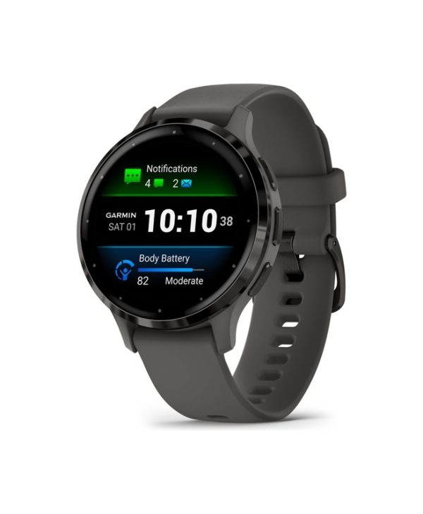 Garmin Venu 3 S 4.1 cm (1.61") Touchscreen 8 GB WiFi GPS (satellite) Pebble Grey 010-02785-00