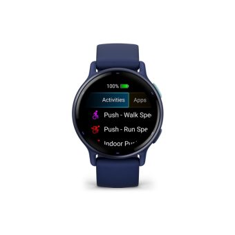 Garmin Vivoactive 5 3.0 cm (1.2″) Touchscreen 4 GB WiFi GPS (satellite) Navy Blue 010-02862-11
