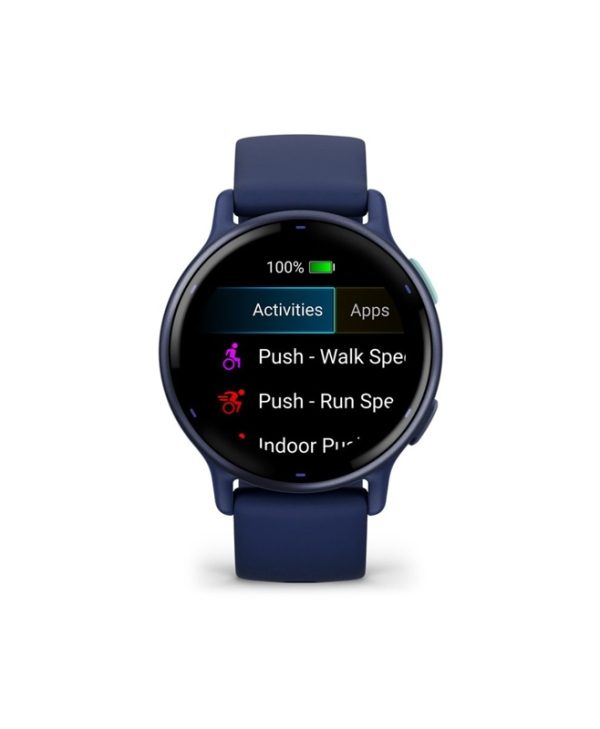 Garmin Vivoactive 5 3.0 cm (1.2″) Touchscreen 4 GB WiFi GPS (satellite) Navy Blue 010-02862-11