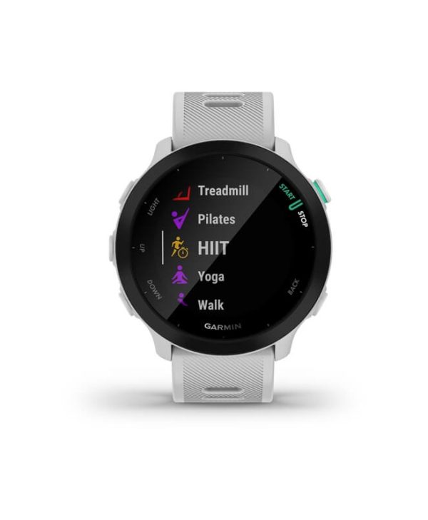 Garmin Forerunner 55 4.2 cm (1.65") MIP Touchscreen 32 MB GPS (Satellite) White 010-02562-11