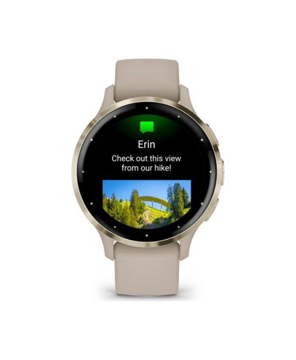 Garmin Venu 3 S 4.1 cm (1.61") Touchscreen 8 GB WiFi GPS (Satellite) Beige 010-02785-02