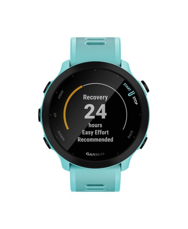 Garmin Forerunner 55 Sport 4.2 cm (1.65") 32 MB Touchscreen GPS (Satellite) Light Blue 010-02562-12