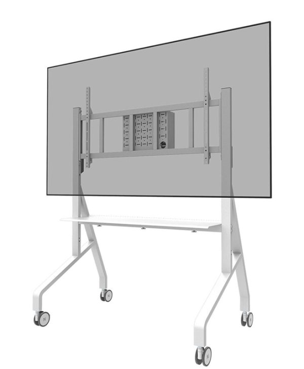 Neomounts Βάση TV Τροχήλατη 65-110" FL50-575WH1 White