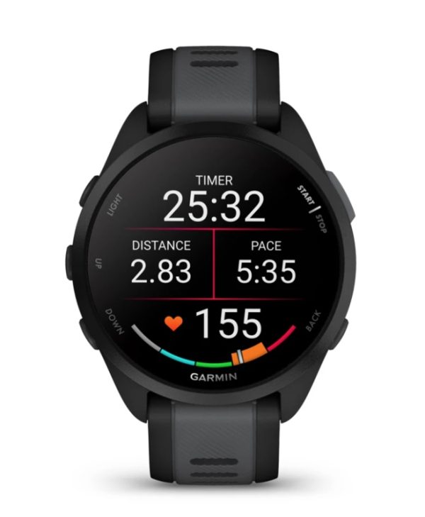Garmin Forerunner 165 4.3 cm (1.69") Touchscreen 4 GB GPS (Satellite) Black 010-02863-20