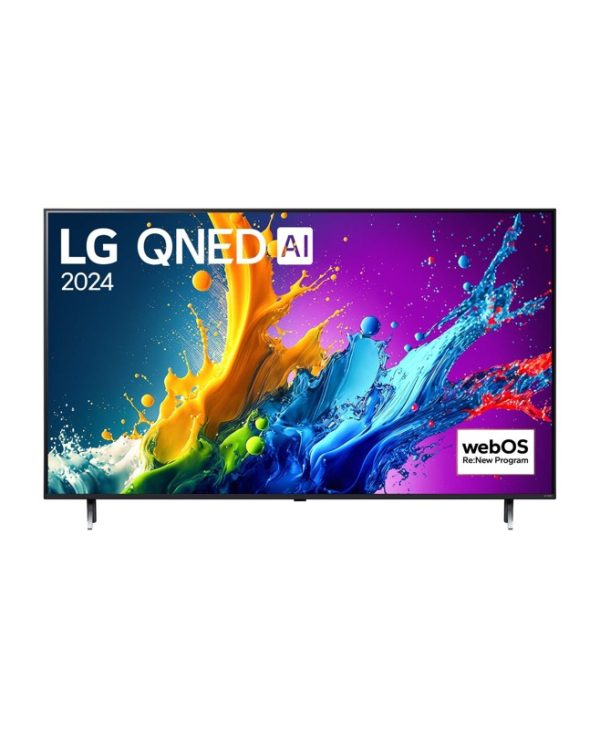 LG Qned80 Series 50" Smart TV UHD E-LED 60Hz Black 50QNED80T6A.AEU
