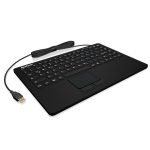 KeySonic KSK-5230 IN (US) Industrial Keyboard with Touchpad