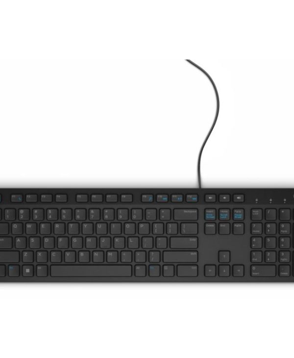 Dell KB216 USB Multimedia Keyboard Black US 580-ADHY