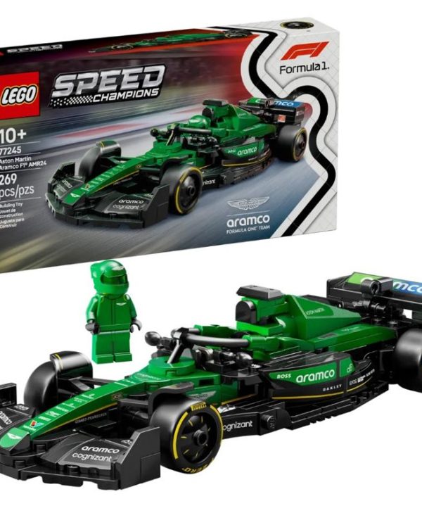 Lego Speed Champions: Aston Martin Aramco F1 AMR24 Race Car 77245