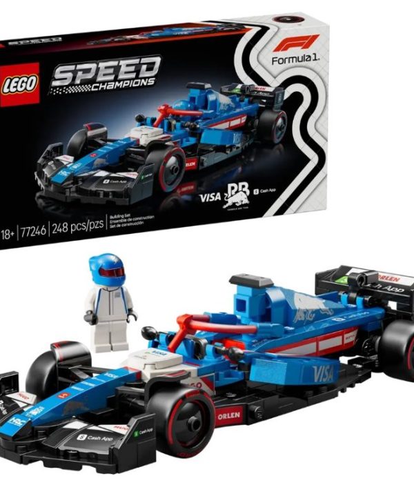 Lego Speed Champions: Visa Cash App RB VCARB 01 F1 Race Car 77246