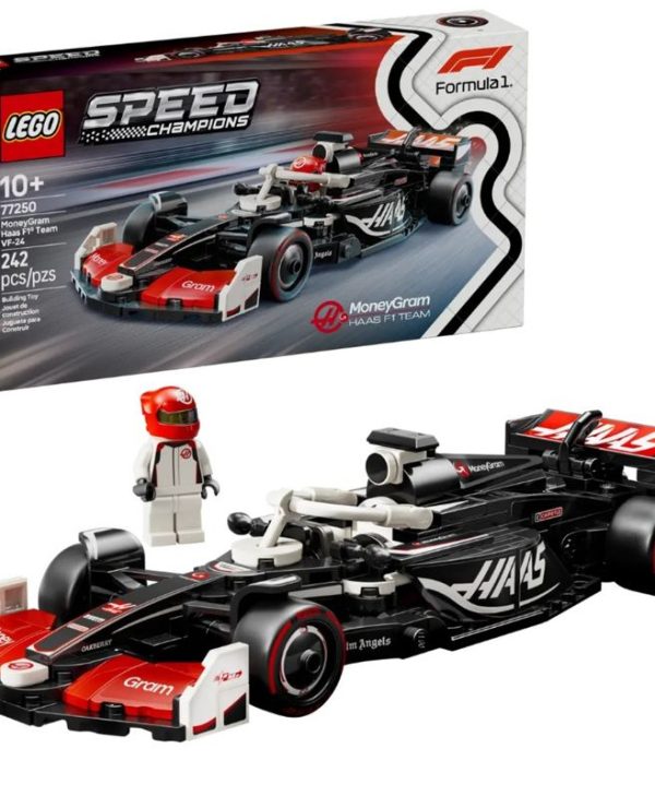Lego Speed Champions: MoneyGram Haas F1 Team VF-24 Race Car 77250