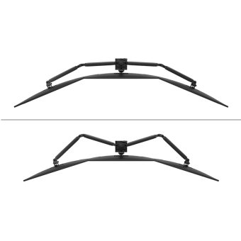 Neomounts Mounting Kit For 3 Monitors 10"-32" (Up To 8 Kgs) Black DS60-600BL3
